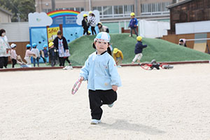 リレー楽しかったね　こあら・ぱんだ