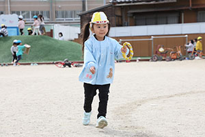 リレー楽しかったね　こあら・ぱんだ