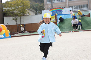 リレー楽しかったね　こあら・ぱんだ