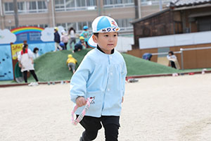 リレー楽しかったね　こあら・ぱんだ