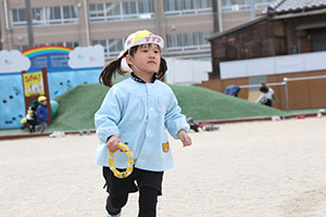 リレー楽しかったね　こあら・ぱんだ