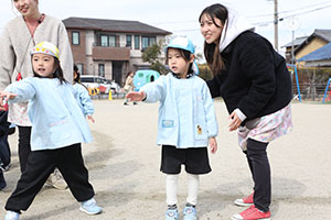 リレー楽しかったね　こあら・ぱんだ