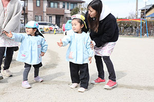 リレー楽しかったね　こあら・ぱんだ