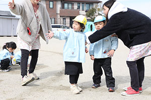 リレー楽しかったね　こあら・ぱんだ