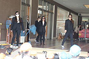 2月生まれの誕生会　「逃走中ゲーム」　 年長組