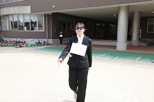 2月生まれの誕生会　「逃走中ゲーム」　 年長組