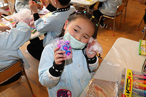 わたあめの制作　A