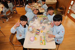 わたあめの制作　A