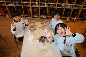 わたあめの制作　A