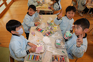 わたあめの制作　A