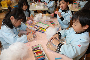 わたあめの制作　A