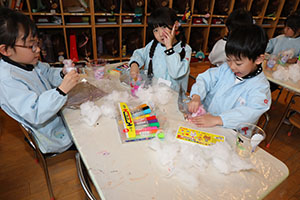 わたあめの制作　A