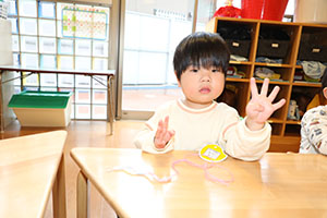 ペンダントの制作　あひる