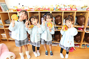 ハンバーガーの制作　ばら