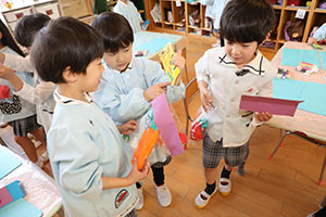 野菜の制作　すみれ