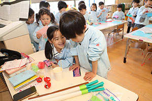 野菜の制作　すみれ