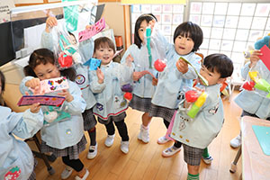 野菜の制作　すみれ