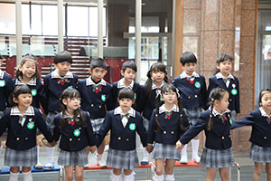 動画の撮影がありました　年長