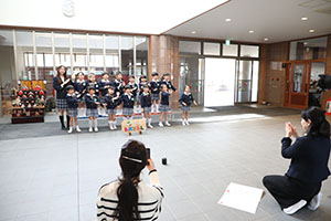 動画の撮影がありました　年長