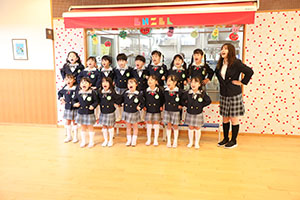 動画の撮影がありました　年長