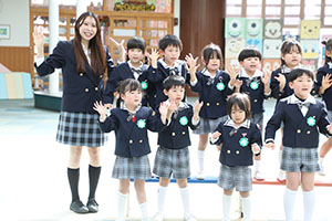 動画の撮影がありました　年長