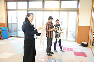 動画の撮影がありました　年長