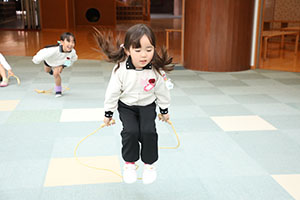 縄跳び大会　年中　NO．2