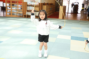 縄跳び大会　年中　NO．2