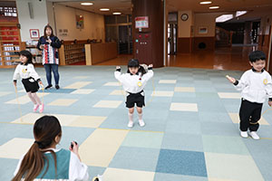 縄跳び大会　年中　NO．1