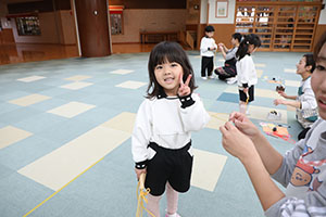 縄跳び大会　年中　NO．1