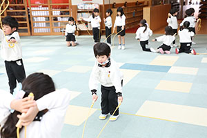 縄跳び大会　年中　NO．1