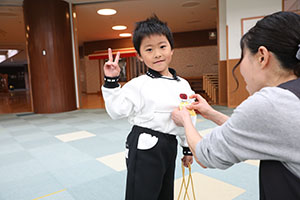 縄跳び大会　年中　NO．1