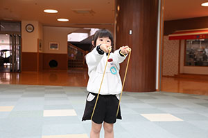 縄跳び大会　年中　NO．1