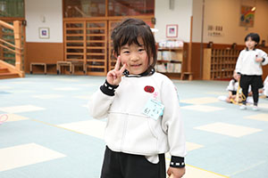 縄跳び大会　年中　NO．1