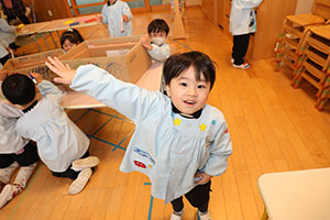 電車の制作　ことり