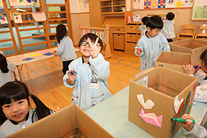 電車の制作　ことり