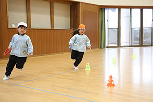 リレー楽しかったね　きりん・E