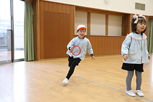 リレー楽しかったね　きりん・E