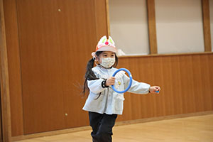 リレー楽しかったね　きりん・E