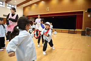 リレー楽しかったね　きりん・E