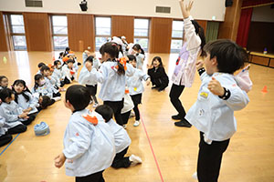 リレー楽しかったね　きりん・E