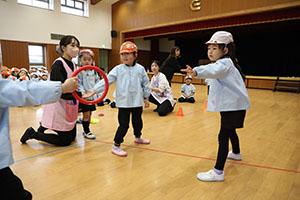 リレー楽しかったね　きりん・E