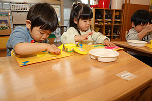 思い出帳の制作　あひる