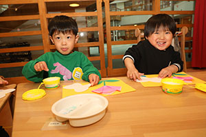 思い出帳の制作　あひる