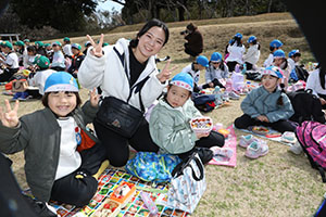 お別れ遠足で南部丘陵公園に行きました　年長組 NO.2