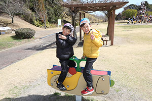 お別れ遠足で南部丘陵公園に行きました　年長組 NO.1