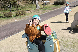 お別れ遠足で南部丘陵公園に行きました　年長組 NO.1