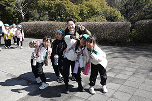 お別れ遠足で南部丘陵公園に行きました　年長組 NO.1