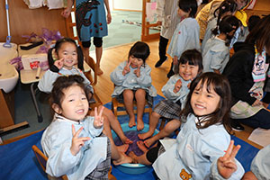 お楽しみ会🎵　こあら・ぱんだ・きりん（ひまわり）　NO．1