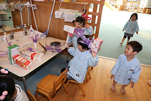 お楽しみ会🎵　こあら・ぱんだ・きりん（ひまわり）　NO．1